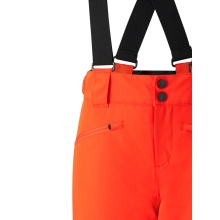 Ziener Winter Ski Trousers Axi-Z Pants (waterproof, windproof, snow gaiters) 2025 orange boys/children